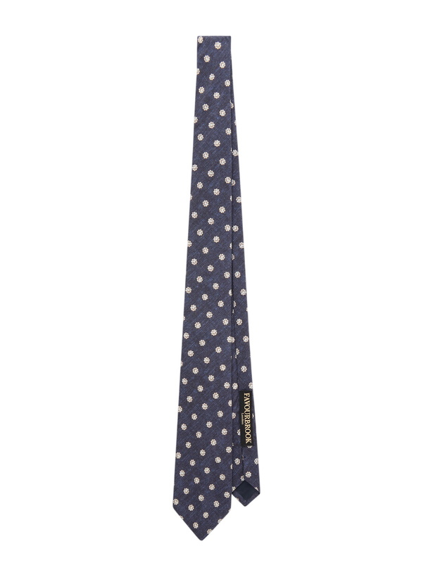 Photo: Favourbrook - Monmouth 8cm Floral-Print Cotton and Wool-Blend Tie
