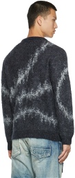 FDMTL Navy Mohair Sweater