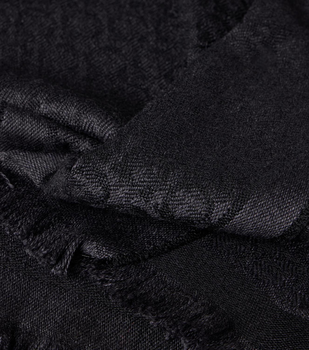 Ferragamo Gancini jacquard wool scarf