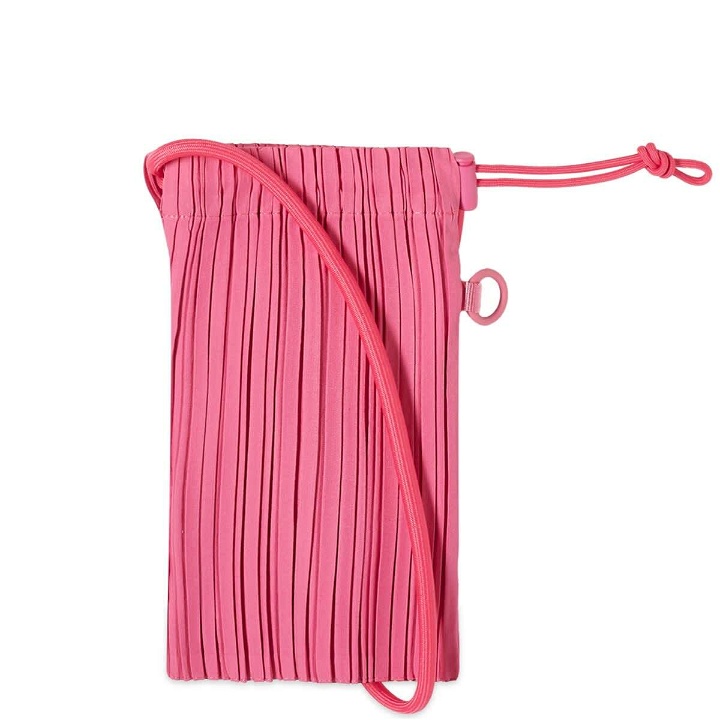 Photo: Pleats Please Issey Miyake Women's Pleats Mini Pochette in Pink 