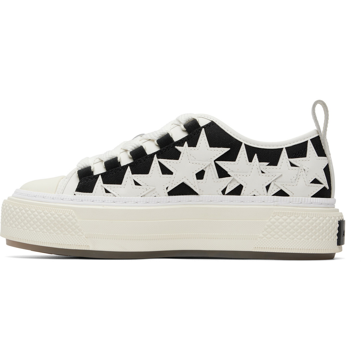 AMIRI Black & White Stars Court Low Sneakers