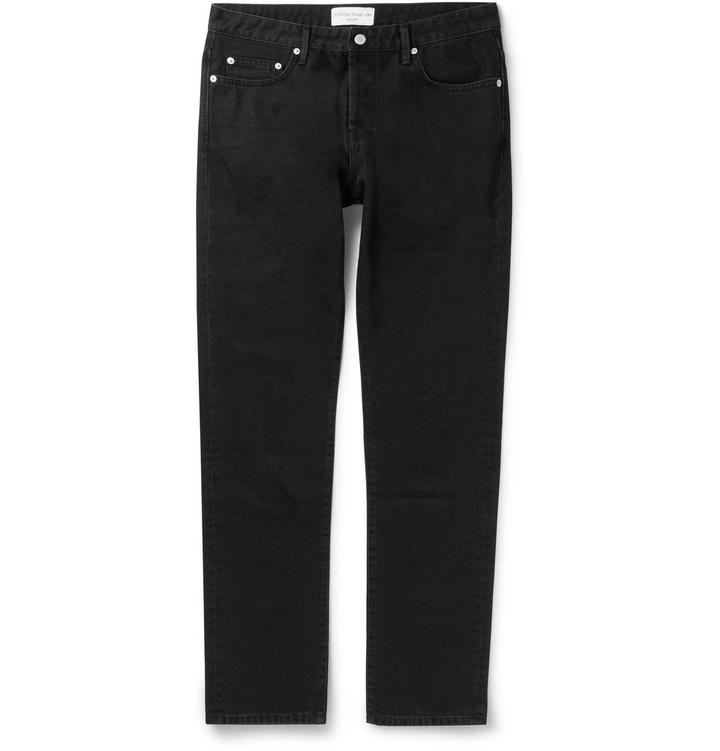 Photo: Officine Generale - Kurt Slim-Fit Denim Jeans - Black