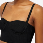 Alexander McQueen Women's Bra Top in Black