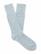 Falke - Rain Dye Organic Cotton-Blend Socks - Blue
