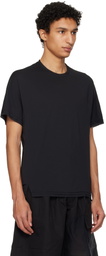 Y-3 Black Running Short Sleeve T-shirt