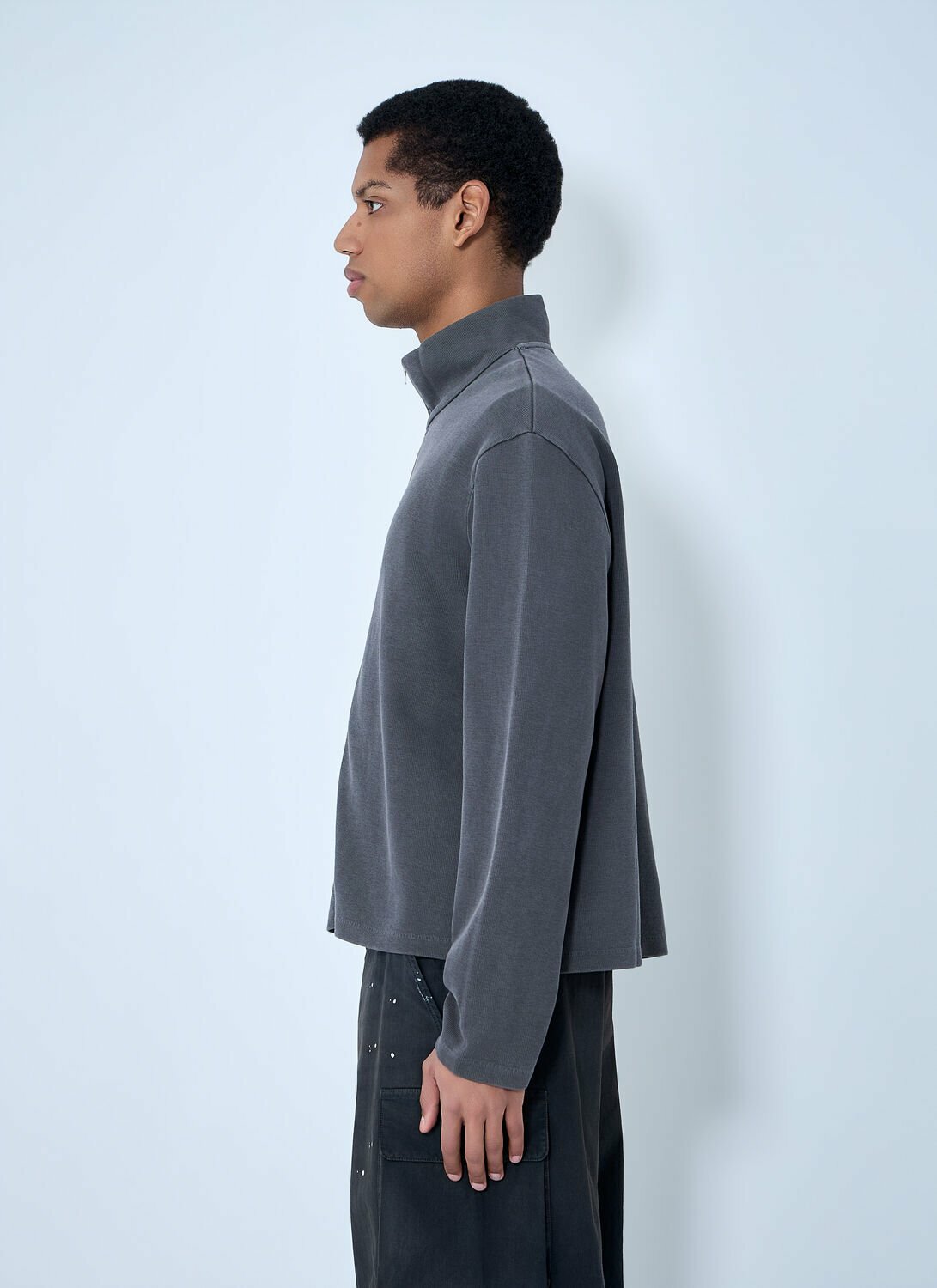Our Legacy Shrunken Zip-Up Sweatshirt Our Legacy