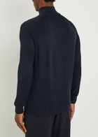 Raith Quarter-zip Knit Jumper Navy