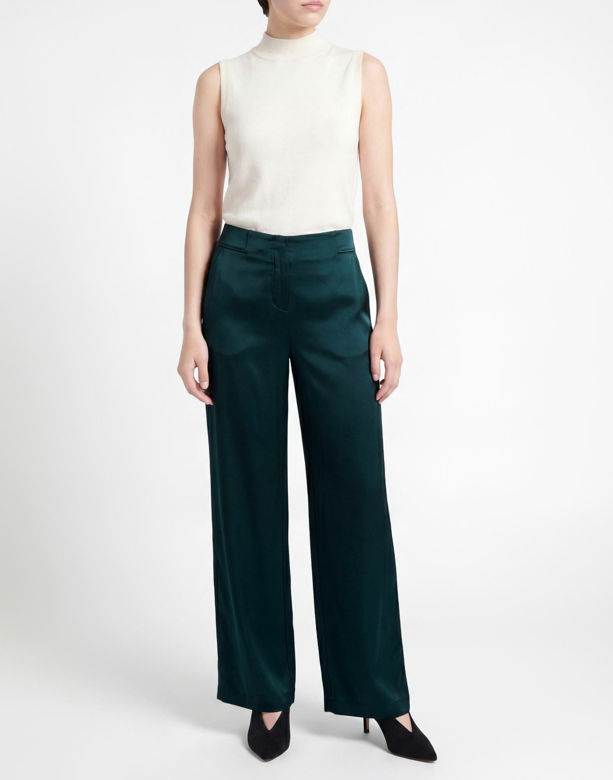 Giorgio Armani Womens Pants Deep teal