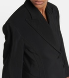 Mugler - Open-back blazer
