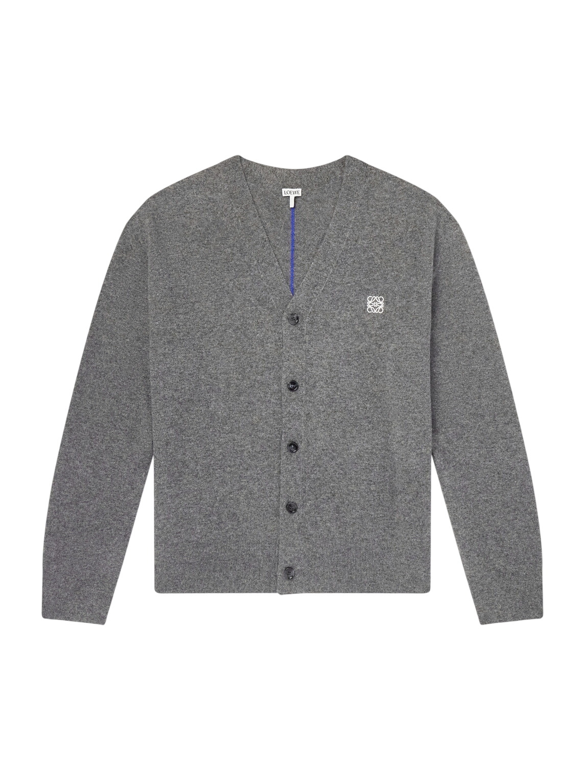 Loewe Ribbed-knit wool half-zip sweater Loewe