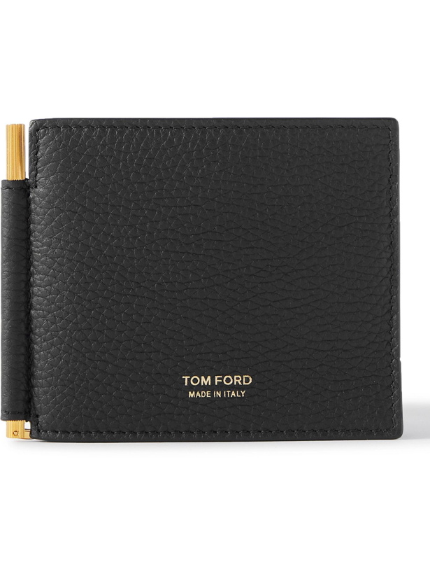 Photo: TOM FORD - Full-Grain Leather Billfold Wallet with Money Clip