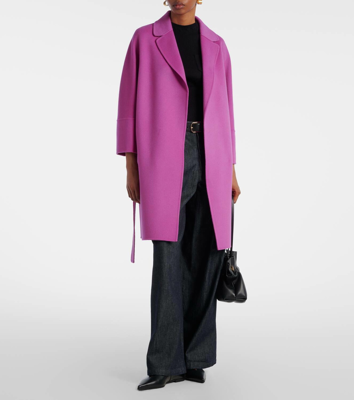 'S Max Mara Arona belted virgin wool coat