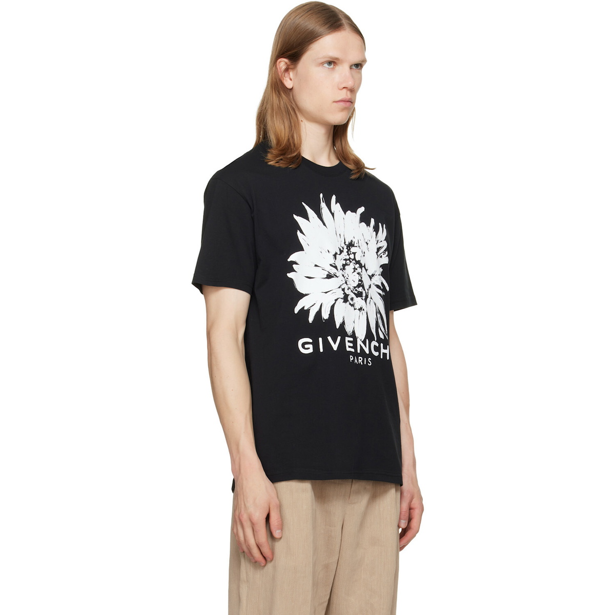 Givenchy Black Printed T-shirt