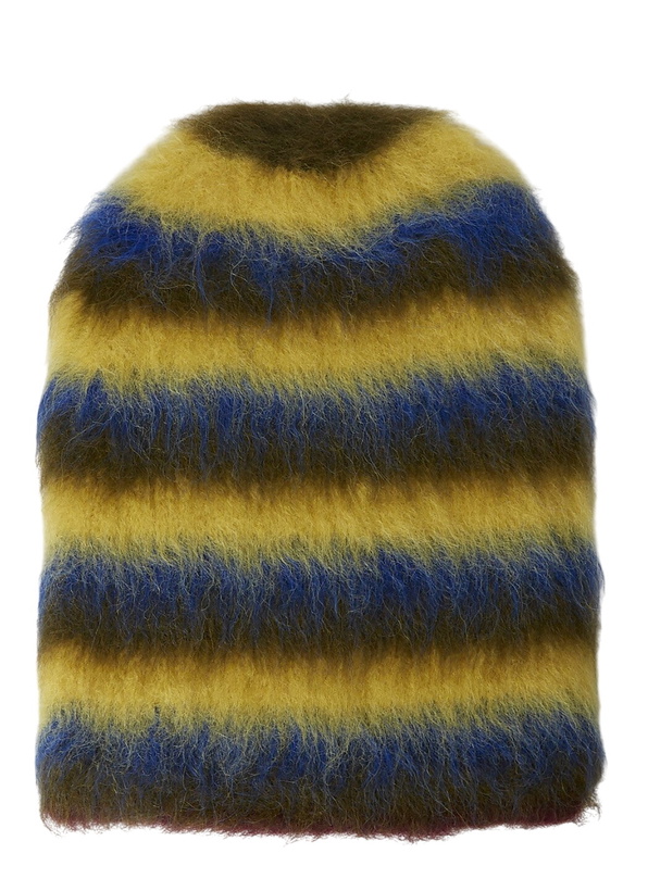Photo: Brain Dead Fuzzy Knit Beanie Hat