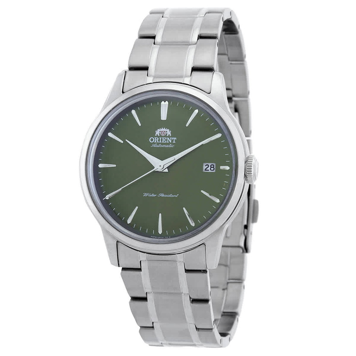 Photo: Orient Bambino Automatic Green Dial Watch RA-AC0M09E