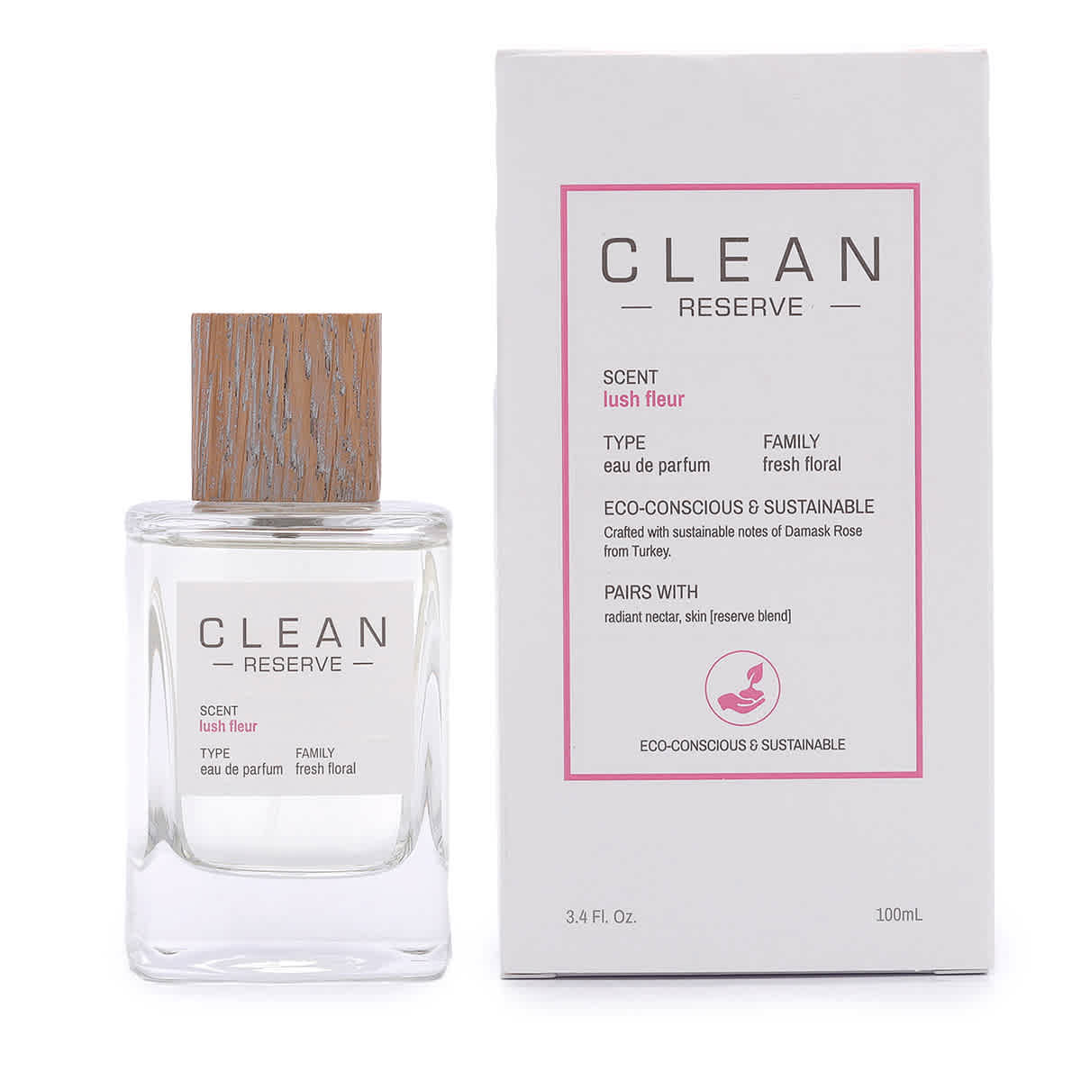 Clean Ladies Reserve Lush Fleur EDP Spray 3.4 oz Fragrances 874034012373