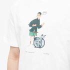 Barbour x Brompton Slowboy Ready T-Shirt in White