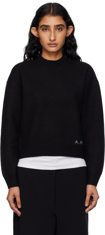 Photo: A.P.C. Black Esther Sweater