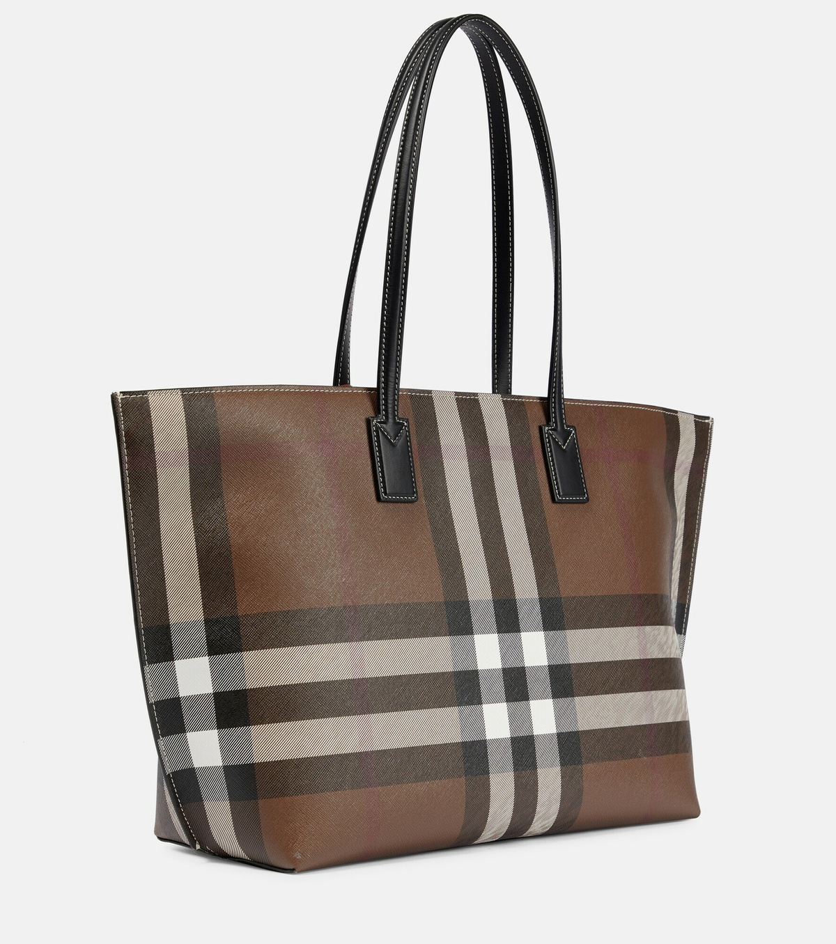 Burberry - Medium checked canvas tote Burberry