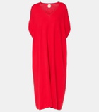 Jardin des Orangers Cotton, silk and cashmere maxi dress