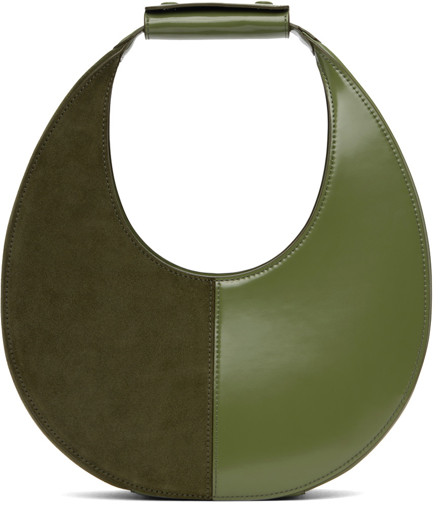 Staud Green Moon Split Tote Staud