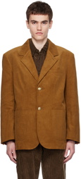 Dunst Tan Two-Button Blazer