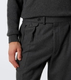 Ralph Lauren Purple Label Gregory pleated wool straight pants