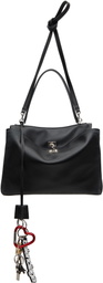 Balenciaga Black Rodeo Medium With One Charm Bag