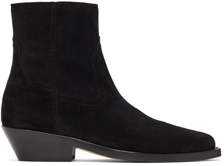 Photo: Isabel Marant Suede Cleward Low Boots