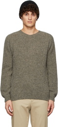 Norse Projects Beige Marled Birnir Sweater