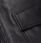 Hugo Boss - Gonel Leather Jacket - Blue