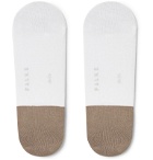 FALKE - Colour-Block Cotton-Blend No-Show Socks - White