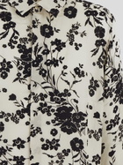 Laneus Floral Print Long Sleeve Shirt