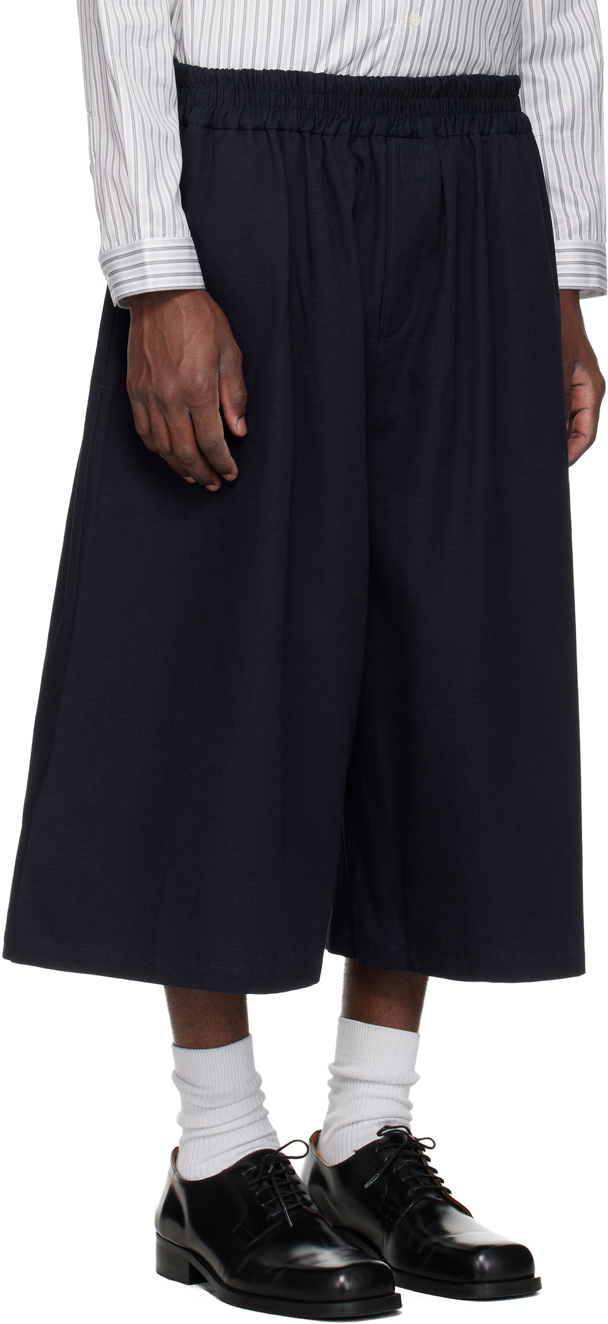 SAGE NATION Navy Factor Shorts