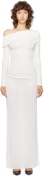 Anna October White Teresa Maxi Dress