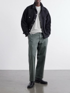 James Perse - Garment-Dyed Loopback Supima Cotton-Jersey Sweatshirt - Gray