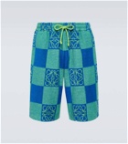 Loewe Paula's Ibiza Anagram cotton-blend shorts