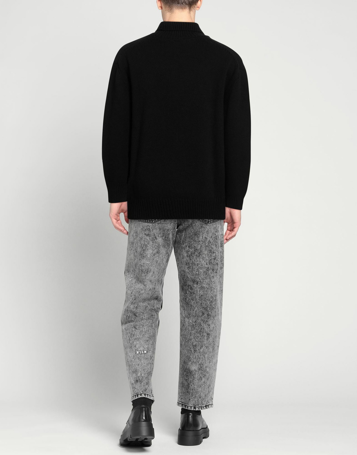 Pangaia Mens Turtleneck in Black