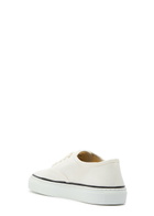 Jacquemus Les Fefe Logo-embroidered Canvas Sneakers Off White