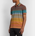 Missoni - Striped Cotton Polo Shirt - Multi