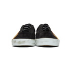 Palm Angels Black Distressed Flame Sneakers