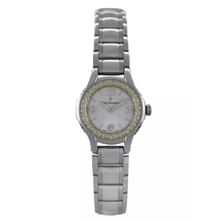 Carl F. Bucherer Pathos Princess Quartz Silver Dial Ladies Watch 00.10520.08.26.21