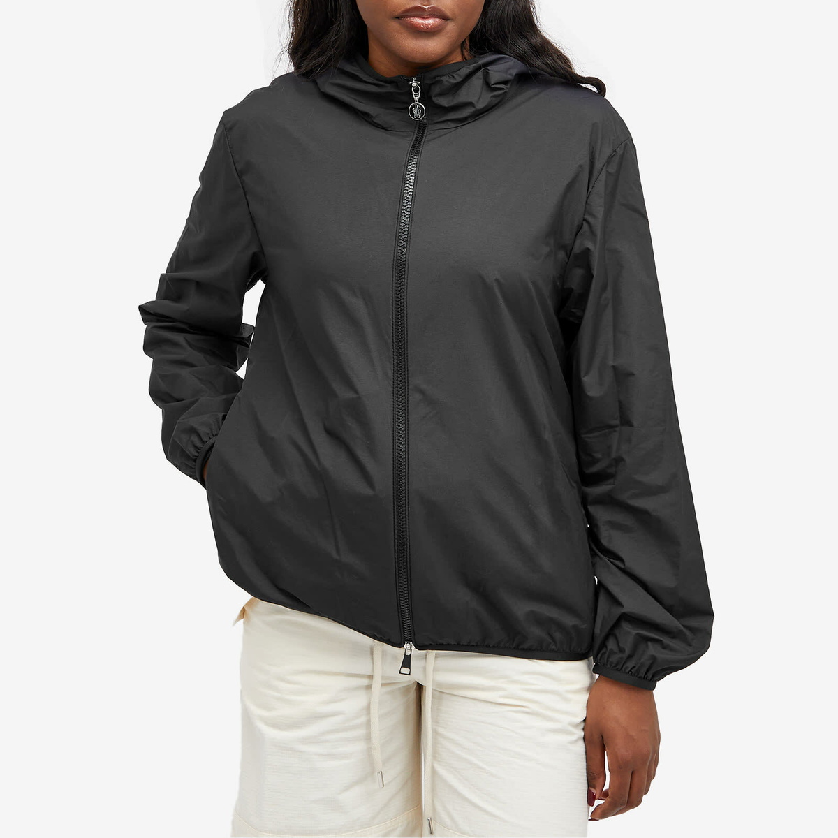 Moncler Women's Fegeo Hooded Jacket in Black Moncler