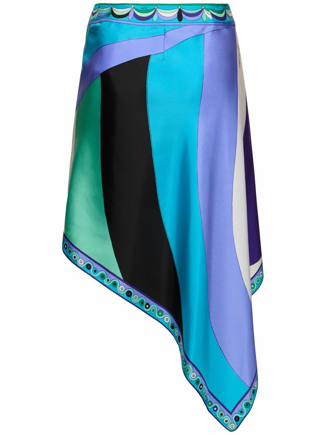 PUCCI Printed Silk Twill Mini Skirt Emilio Pucci PUCCI Printed Silk Twill Mini Skirt Emilio Pucci