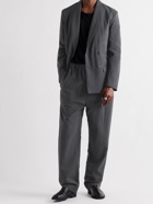 LEMAIRE - Pleated Virgin Wool-Blend Suit Trousers - Gray - L