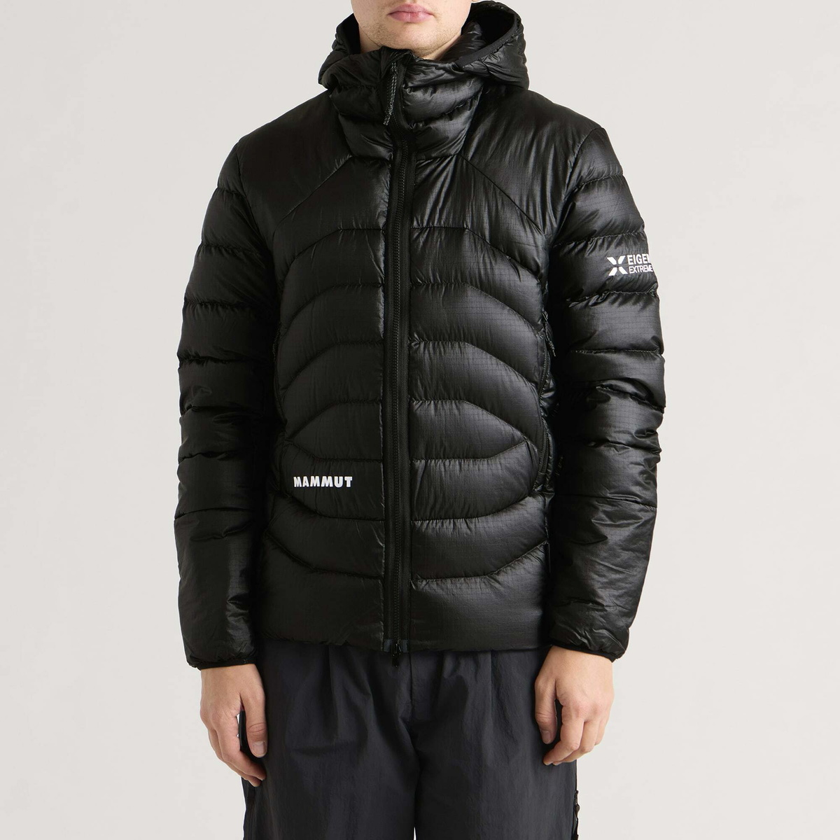 Mammut Men's Eiger Nordwand Light Down Jacket in Black