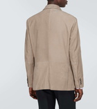 Brioni Monti suede blazer