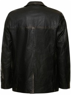 GIORGIO BRATO - Bleached Leather Blazer