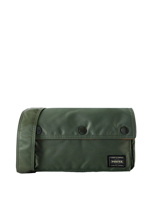 Photo: Porter-Yoshida and Co - Tanker Envelope Canvas Belt Bag - Green