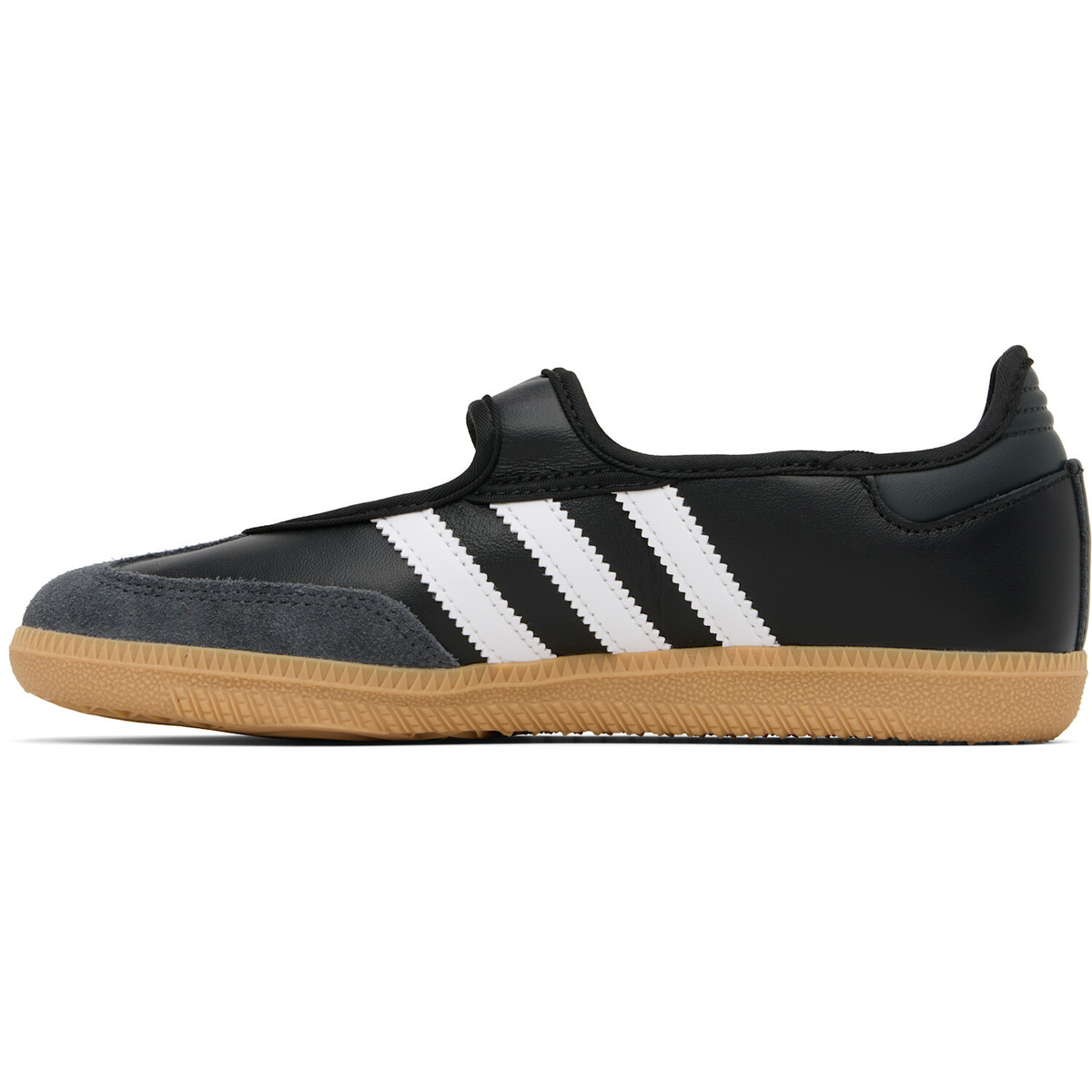 adidas Originals Black Samba Jane Ballerina Flats